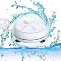 New USB Portable Mini Washing Machine with Ultrasonic Turbine Technology, Travel Size Personal Laundry Washer